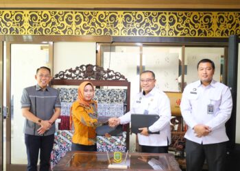KALAPAS MOJOKERTO HADIRI PENANDATANGANAN NOTA KESEPAKATAN BERSAMA PEMKOT MOJOKERTO DAN BAPAS SURABAYA