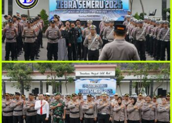 Operasi Zebra Semeru 2025 Digelar 2 Pekan Di Surabaya