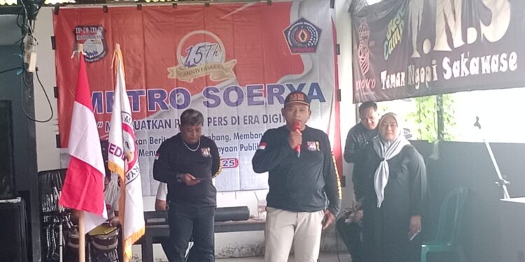 HUT Media Metrosoerya Ke-15 Di Isi Dengan kegiatan menyantuni Anak Yatim Piatu Dan kaum Dhuafa.