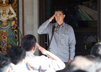 Apel Pagi Kantor Wilayah Kementerian Hukum Bali Bahas Agenda Kinerja dan Persiapan Rakor Pimpinan