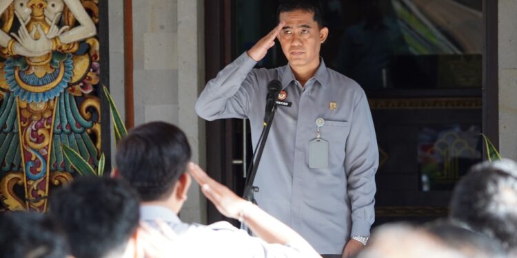 Apel Pagi Kantor Wilayah Kementerian Hukum Bali Bahas Agenda Kinerja dan Persiapan Rakor Pimpinan