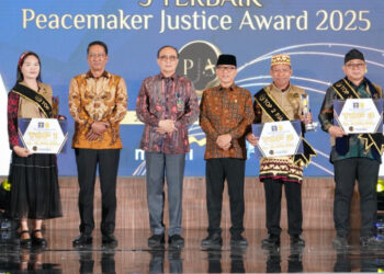 Peacemaker Justice Award 2025: Penghargaan bagi Kepala Desa/Lurah Pelopor Penyelesaian Kasus di Posbankum