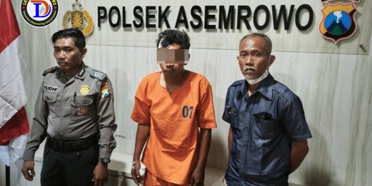 Polsek Asemrowo Amankan Residivis Pencuri Kompor di Greges Jaya