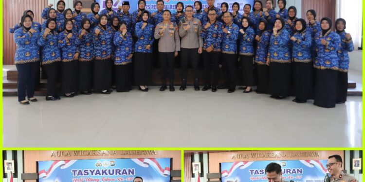 HUT KORPRI ke-54, Kapolres Gresik Ajak ASN Jaga Keikhlasan dan Solidaritas Kebangsaan