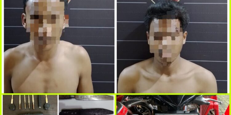 Polsek Gubeng Berhasil Ungkap Pelaku Curanmor, 2 Orang Diringkus 2 Melarikan Diri,Begini Kronologi Nya