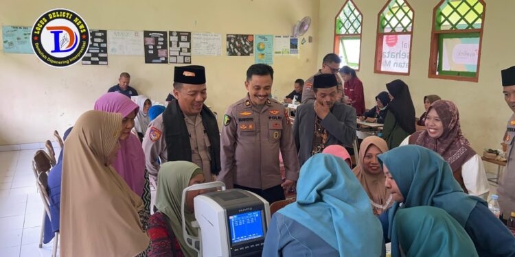 Polres Gresik dan BMH Gelar Pemeriksaan Gratis Di Ponpes Al Amin