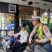 Polres Gresik Gandeng Dishub Gelar Ramcheck Armada Bus Jelang Nataru